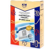 K&M Maisi putekļu sūcējam ELECTROLUX-PHILIPS S-BAG (4gb) KM-EP-BAG