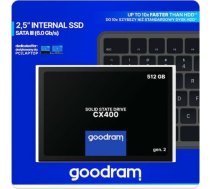 GOODRAM SSD CX400-G2 512GB 2,5" SATA3