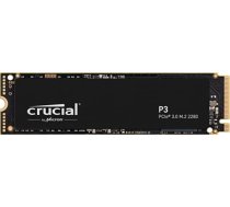 Crucial P3 500GB CT500P3SSD8 PCIe 3.0 3D NAND NVMe M.2 SSD līdz 3500MB/s ANEB0B25LQQPCT
