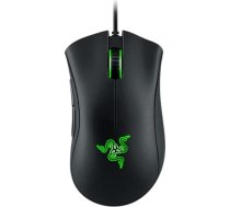 Razer DeathAdder Essential (2021) — Essential spēļu pele ar 6400 DPI optisko sensoru ar īstu 6400 DPI ergonomisku korpusu — melns