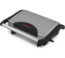 Esperanza pizzaiola ekg005 elektriskais grils (aizverams uz galda; 750w; inox krāsa)