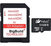 BigBuild Technology Ultra Fast 80MB/s atmiņas karte Huawei MediaPad T5 Tablet Class 10 MicroSDHC, 64GB ANEB07KRWMF5DT