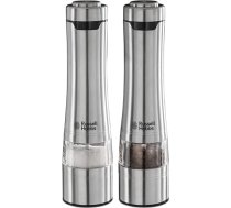 Russell Hobbs Classics sāls un piparu dzirnaviņas, 23460-56, elektriskās keramikas dzirnaviņas, apgaismojums, nerūsējošais tērauds