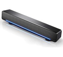Docooler datora skaļrunis mini skaļrunis portatīvais USB kabelis Soundbar mājas kinozāles stereo zemfrekvences skaļrunis Jaudīga mūzikas atskaņotāja kaste ar 3,5 mm audio spraudni datoram klēpjdatora televizoram MP3 MP4