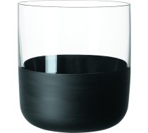 Villeroy & Boch Manufacture Rock Shot Glass Set / Shot Glass, 40 ml tilpums, komplekts 4, 53 mm, kristāla stikls ar matētu melnu pamatni