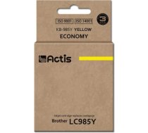 Actis kb-985y tinte (brother lc985y aizstājējs; standarta; 19,5 ml; dzeltena)
