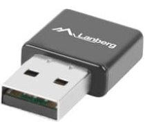 Lanberg n300 nc-0300-wi tīkla karte (usb 2.0, wifi antenas savienotājs)