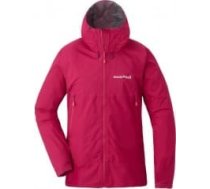 Mont-bell Jaka Rain Trekker jacket W S Sangria