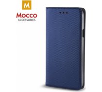 Mocco Smart Magnet Book Case Grāmatveida Maks Telefonam HTC U12 Plus Zils