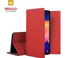 Mocco Smart Magnet Book Case Grāmatveida Maks Telefonam Samsung Galaxy S10 Sarkans MO-MAG-SA-S10-RE