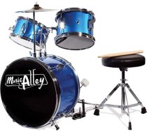 Music Alley Junior Drum Kit - Blue