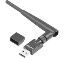 Lanberg n150 nc-0150-we tīkla karte (usb 2.0, wifi antenas savienotājs)