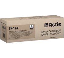 Actis th-12a toneris (aizvietotājs hp 12a q2612a, canon fx-10, canon crg-703; standarta; 2000 lapas; melns)