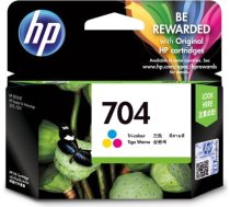 Hewlett-packard HP krāsu tinte hp 704, hp704 = cn693ae, 200 lpp., 6 ml