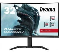 G-master 31,5 collu monitors gcb3280qsu-b1 va,qhd,165hz,1500r,0.2ms,2xhdmi,2xdp