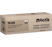 Actis th-83x toneris (aizvietotājs hp 83x cf283x; canon crg-737; standarta; 2200 lapas; melns)