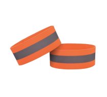 Velcro skriešanas velcro atstarojoša aproce 4cm oranža