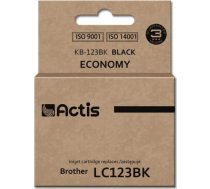 Actis kb-123bk tinte (brother lc123bk / lc121bk nomaiņa; standarta; 15 ml; melna)