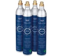 GROHE Blue 40422000 sākuma komplekts 425 g CO2 (4 gab., līdz 60 litriem dzirkstošā ūdens pudelē)