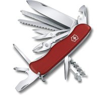 Victorinox Work Champ kabatas nazis (21 funkcija, bloķēšanas asmens, knaibles, metāla zāģis) sarkans