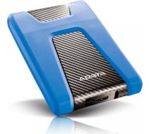 Ārējais HDD ADATA HD650 AHD650-2TU31-CBL (2 TB; 2,5 collas; USB 3.1; zils)