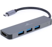 Gembird USB Type-C 2in1 Multi-port Adapters (Hub + HDMI) Hubs