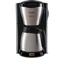 Philips HD7546 / 20 Gaia filtra kafijas automāts ar termokannu, melns/metāls