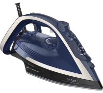 Tvaika gludeklis Tefal FV6846 Ultragliss Plus Anti-Kaļķakmens | 2800 vati | Noņemams kaļķakmens savācējs | 50 g/min nepārtraukta tvaika piegāde | 260 g/min tvaika plīsums | Automātiskā izslēgšanās | Zils/Balts
