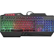 Rii spēļu tastatūra, datora tastatūra, PS4 spēļu tastatūra, USB varavīksnes apgaismojuma tastatūra, 19 pret spoku veidošanās, spēļu tastatūra personālajam datoram/klēpjdatoram/PS4/Xbox One (vācu izkārtojums)