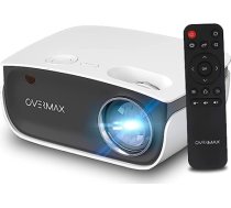 OVERMAX Multipic 2.5 Full HD projektors, LED projektors, mājas kinozāles projektors, mājas kinozāle, tālvadības pults, projektors ar skaļruni, attēla izmērs no 35 līdz 120 collām ANEB09TWQ1RQJT