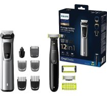 Philips Multigroom Series 9000 12-in-1 ietver OneBlade, seju, matus un ķermeni ar DualCut tehnoloģiju (modelis MG9710/90)