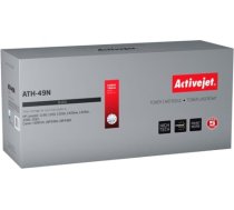 Activejet Ath-49n toneris (HP 49a q5949a, Canon Crg-708 nomaiņa; Supreme; 3200 lapas; melns)
