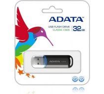 Pendrive adata c906 ac906-32g-rbk (32 gb; usb 2.0; melns)