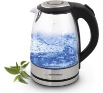 Esperanza EKK012 Yosemite stikla elektriskā tējkanna 1,7 L melna