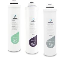 SMARDY 3 x Ūdens filtra maiņas filtru komplekts Nr. 11 | 12 | 13 ūdens filtru sistēmai PRO 190