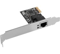Lanberg tīkla karte pci-e 1x rj45 1gb rtl8111c trase zema profila pce-1gb-201