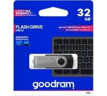 Goodram pendrive 32GB USB 3.0 Twister melns