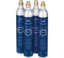 GROHE Blue 40422000 sākuma komplekts 425 g CO2 (4 gab., līdz 60 litriem dzirkstošā ūdens pudelē)