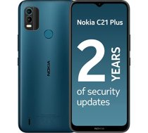Nokia C21 Plus 32GB/2GB RAM ar divām SIM kartēm tumši zilā krāsā ANEB09WVZV7DHT