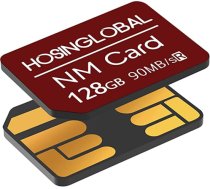 Yaomaisi NM atmiņas karte 128 GB 90 MB/S Nano atmiņas karte Nano karte ir piemērota tikai Huawei P30/P40/P50 Series/Mate20 Series/Mate30 Series/Mate40 Series/Nove Series Nano 128GB kartei (sarkana) ANEB08DHCZXFRT