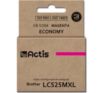 Actis kb-525m tinte (brother LC525m nomaiņa; standarta; 15 ml; sarkana)