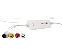 Elgato Video Capture — ērti lietojams USB 2.0 uztveršanas kartes analogais-digitālais pārveidotājs ar VHS/VCR/TV uz DVD adapteri operētājsistēmai Mac, Windows vai iPad