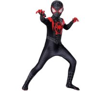 Kitimi bērnu supervaroņa kostīms, 3D lēcas Black Spider Miles Morales, piena zīda auduma bodijs Helovīna kostīmi, kostīms kostīms