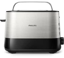 Philips HD2637 tosteris — 7 līmeņi, bulciņu sildītājs, apturēšanas poga, 1000 W, tosteris