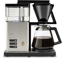 Melitta Aroma Signature Deluxe kafijas filtra automāts, melns un nerūsējošais tērauds