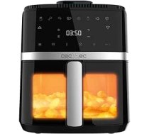 Cecotec Cecofry Drip 5000 Air Fryer 5000 Ölfreie Luftfritteuse, 1500 W, Wasserspray, 8 izvēlnes, PerfectCook-Technologie, 80-200 °C, Fenster, Innenbeleuchtung un skārienpanelis