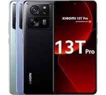 Xiaomi 13T Pro, AMOLED 144Hz atsvaidzes intensitāte, 12+512GB, Leica kamera, melna