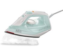 AEG DB tvaika gludeklis, tvaika plīsums, 0-30 g tvaika/min, atlikušā siltuma indikators, dzelzs zole ar slīdošām īpašībām, 250 ml ūdens tvertne, 2 metru kabelis, kaļķakmens novēršanas sistēma, balta/gaiši zaļa