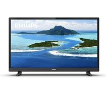 Philips 24PHS5507/12 60 cm (24 collu) televizors (HD, trīskāršs uztvērējs, HDMI, USB, CI+, matēts melns) [Modeļa gads 2022] ANEB09Z2Y344RT