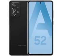 Samsung Galaxy A52 viedtālrunis 128 GB, 6 GB RAM, divas SIM kartes, melns